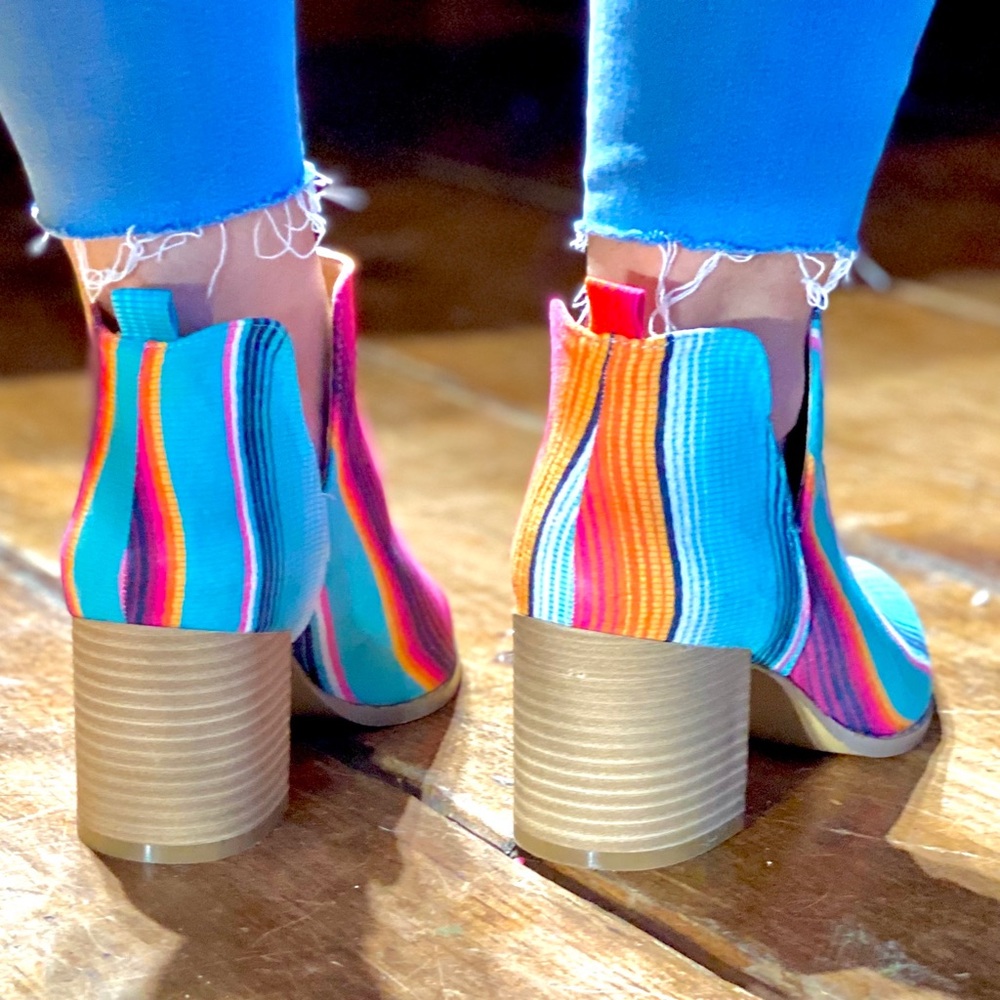 Serape Booties - Picture 6 of 16